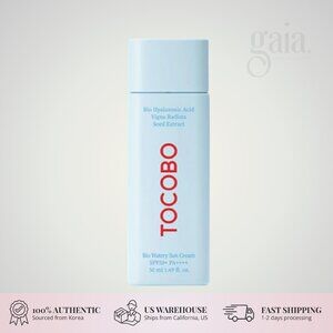 TOCOBO Bio Watery Sun Cream 50ml – Lightweight Hydrating Vegan Sunscreen